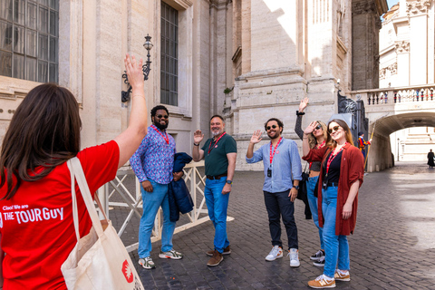 Rzym: Ekspresowa wycieczka do Bazyliki Świętego Piotra, Groty i Drzwi Świętych