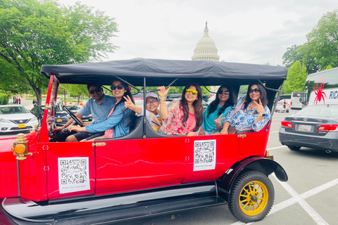 Washington, DC: Passeio pelos monumentos e memoriais em um carro antigo