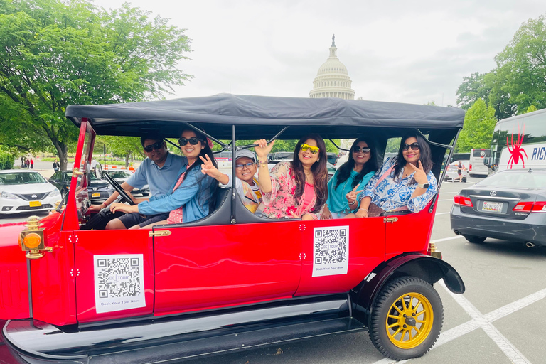 Washington, DC : Visite des monuments et mémoriaux dans une voiture ancienne