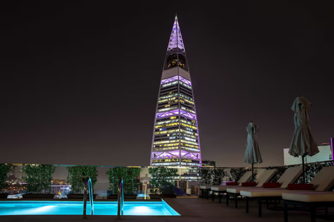 Riyadh: Guided Night Tour with Skyline View & Saudi Coffee