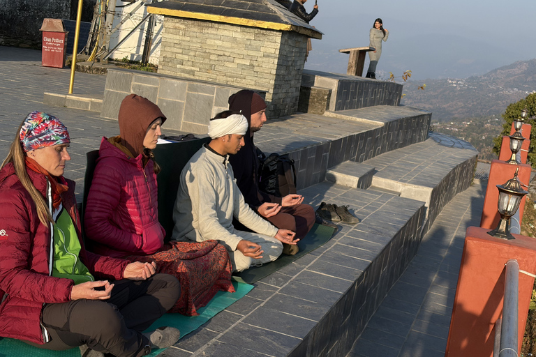 Pokhara Nepal: Outdoor Yoga, Pranayama, and Tea Ceremony