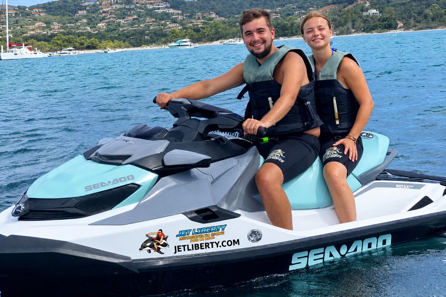 Jetski-Fahrt: Fahren Sie mit Ihrem Jetski und entdecken Sie Korsika
