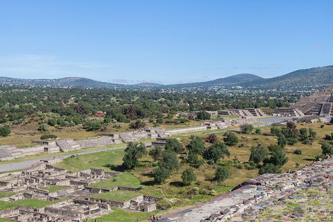 CDMX: Wizyta w Teotihuacan o wschodzie słońca.