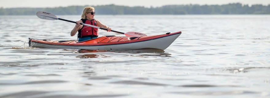 Uppsala : location de kayak monoplace avec équipement