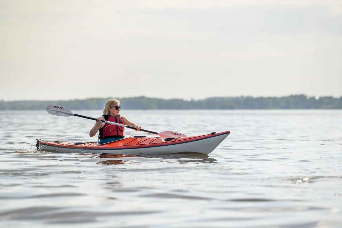 Uppsala: Single-Person Kayak Rental with Equipment
