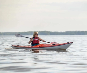 Uppsala: Single-Person Kayak Rental with Equipment