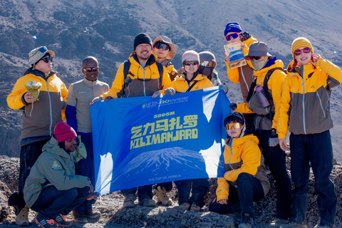 From Moshi: 7-Day Kilimanjaro Climb via Machame Route