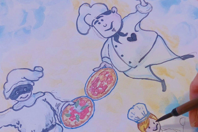 Naples: Ceramic Workshop with Decoration and Aperitif