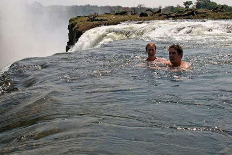 Victoria Falls: Elite Devil's Pool & Island Adventure Escape