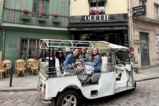 Quartier Latin: passeio de tuk-tuk particular de 2, 3 ou 4 horas em Paris