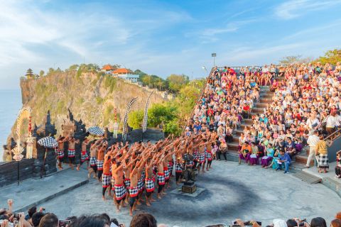 Bali: bilet wstępu do Uluwatu Kecak i pokazu tańca z ogniem