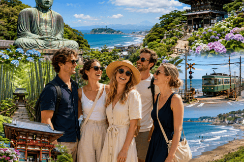 From Tokyo: Kamakura Private Day Trip with 3 Route Options Classic Kamakura & Hidden Gems Route