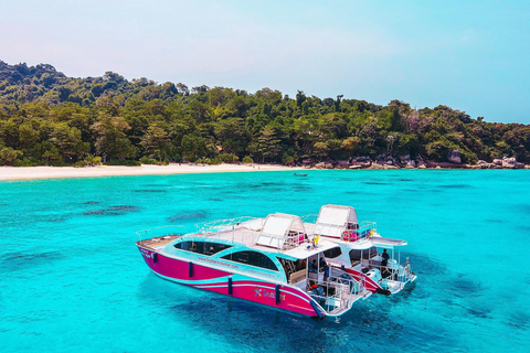 Phuket/Khaolak: Viagem de catamarã de alta velocidade às Ilhas Similan