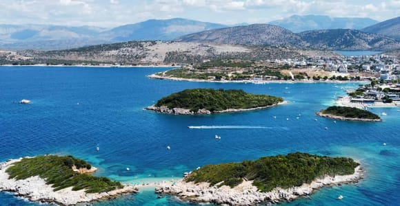 From Tirana, Durres/Golem: Blue Eye, Ksamil & Saranda Tour
