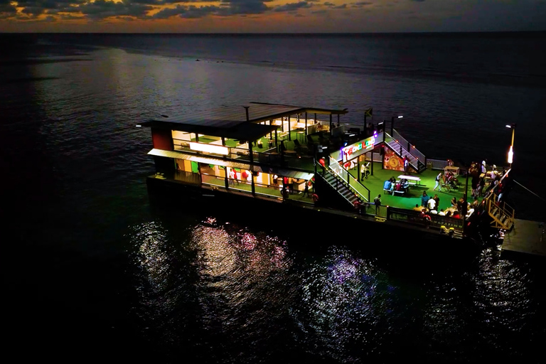 Floating Bar Party Boat with Snorkeling transfers included