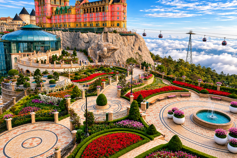 Da Nang: 1-Day Trip Giant Stone Hands & French Village Visit