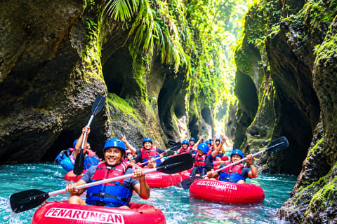 Ubud: River Tubing Adventure with Hidden Waterfalls