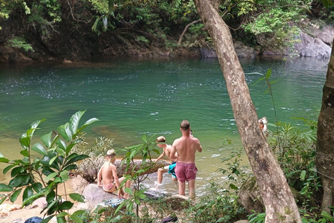 Khao Lak: Private Khao Sok Dschungel-Safari mit Bamboo Rafting