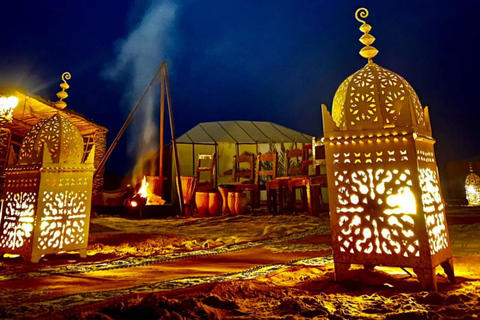 Marrakech: Deserto de Agafay, passeio de camelo e jantar berbere