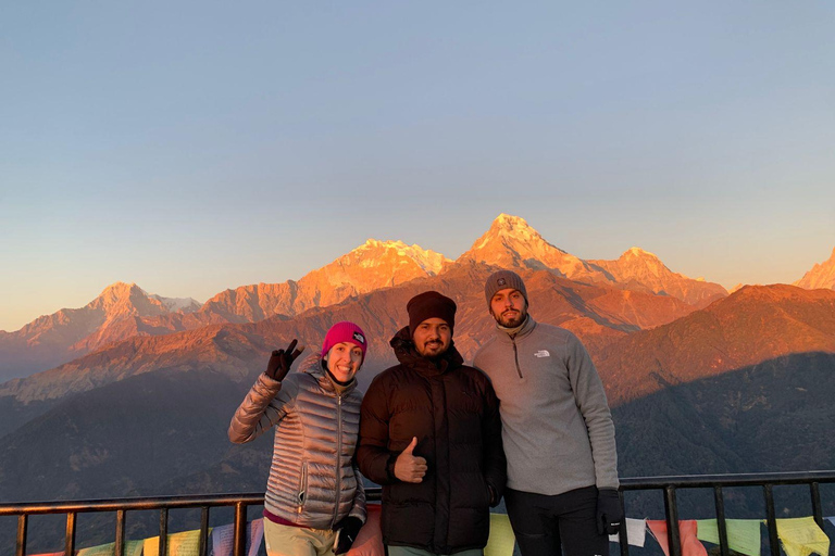 From Pokhara: 4-Day Annapurna Sunrise Trek and Chitwan Tour