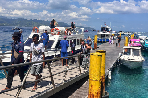 From Lombok: Private Snorkiling Gili Trawangan, Air & Meno option 2 from Lombok: Gili Private Snorkeling with goopro