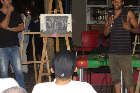 Art and Flavor in Maputo: Núcleo de Arte, Sculptures and Interaction with Artists Art and Flavor in Maputo: Art Center, Sculptures, and Interaction with Artists