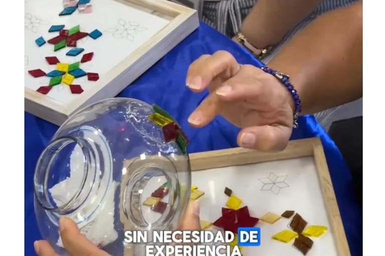 San José: Turkish Mosaic Lamp Workshop, Desserts, Tea, and Certificate