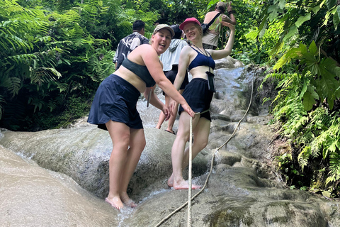 Chiang Mai: Sticky Waterfall naturskön slinga osedd sjö &amp;tempelGruppresa med mötesplats