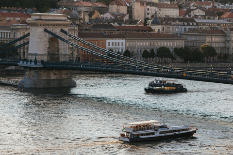 Budapest: Crociera espressa con le luci della città sul DanubioCrociera notturna