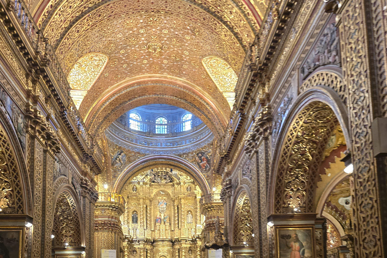 Quito: Teleferico, Gamla stan och Intiñan Museum Privat tur