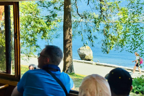 Vancouver: Stanley Park Trolley Hop On Hop Off Shuttle Stanley Park: Classic Trolley Shuttle 2 Day Pass