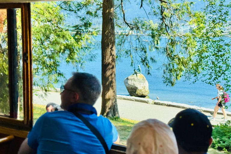 Vancouver: Stanley Park Trolley Hop On Hop Off Shuttle Stanley Park: Classic Trolley Shuttle 2 Day Pass