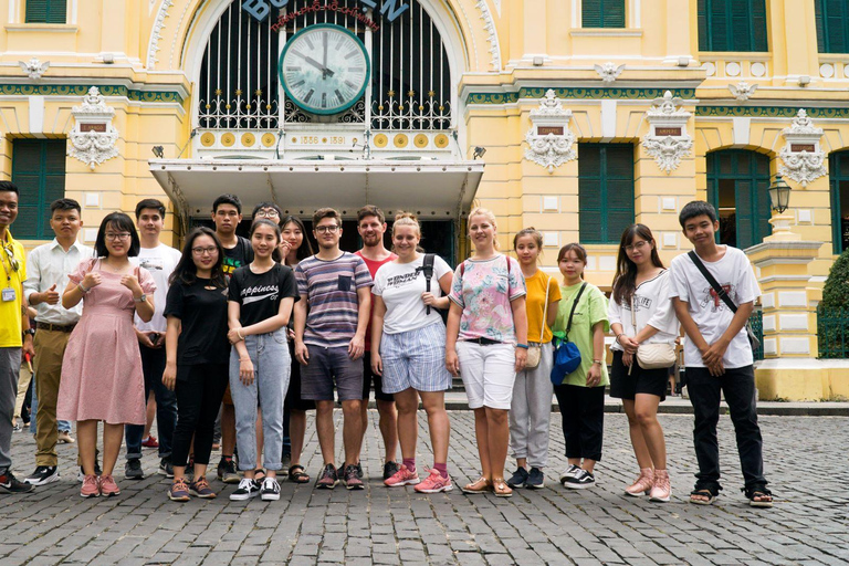 Excursão de meio dia em grupo pela manhã à cidade de Ho Chi Minh