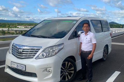 Siem Reap oder Phnom Penh: Privater One-Way-Transfer