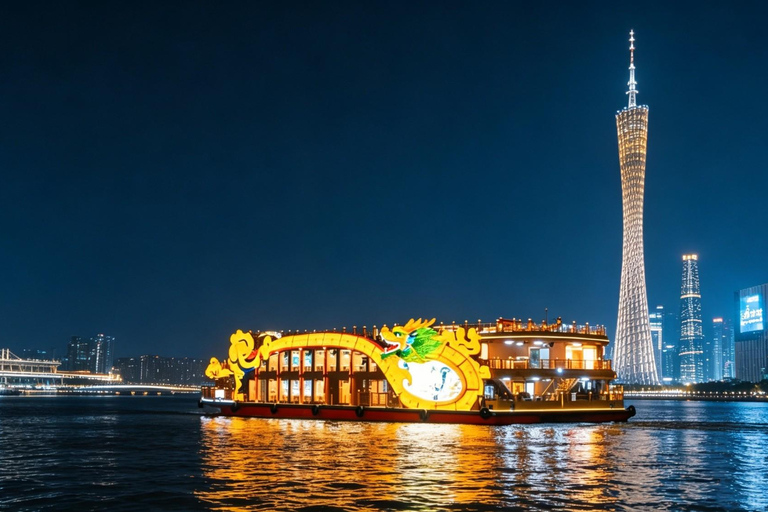 Guangzhou: Jixiang Fang Cruise – A Floating Nanyue Palace Level 1, Front Row VIP-Adult Ticket