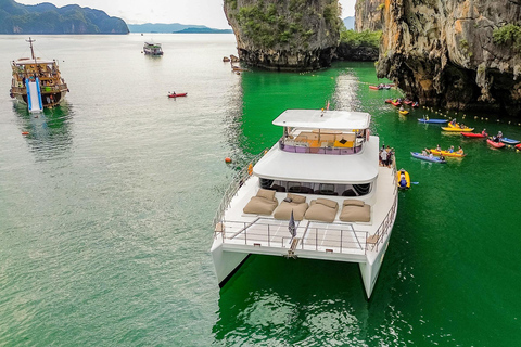 Phuket: James Bond eiland & Phang Nga baai per luxe jacht