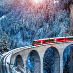 Da Milano: tour guidato in treno della Bernina a St. Moritz