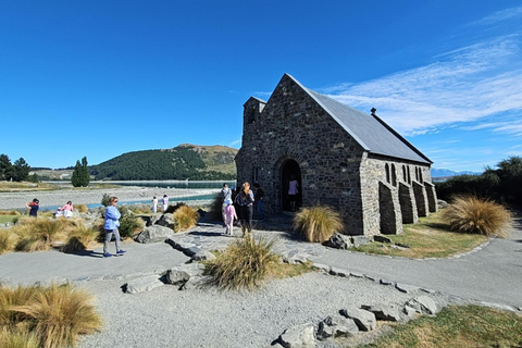 (MT) Mount Cook & Lake Tekapo dagtocht vanuit ChristchurchVanuit Christchurch: Mount Cook hoogtepunten busreis