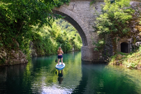 Medio día de Stand-up Paddle Board en el río Soča