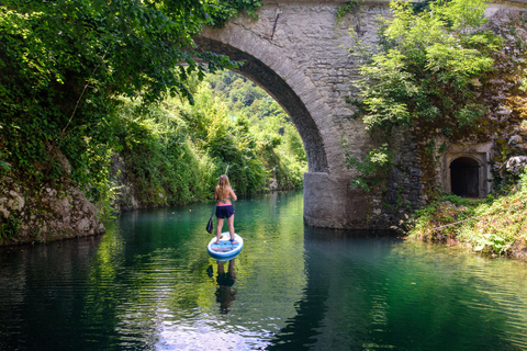 Demi-journée de Stand-up Paddle Boarding sur la rivière Soča