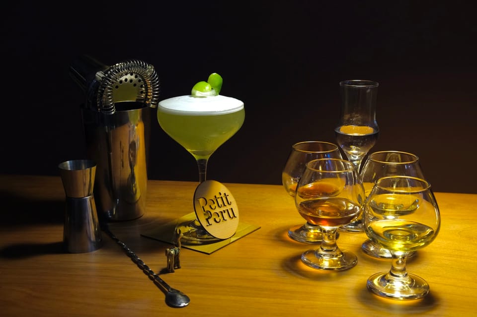 Degustazione di liquori artigianali peruviani e lezione di cocktail