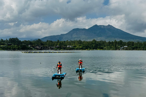 Bali/Mount Batur: Guided Lake Batur Water Bike Experience Guided Water Bike Experience with Meeting Point