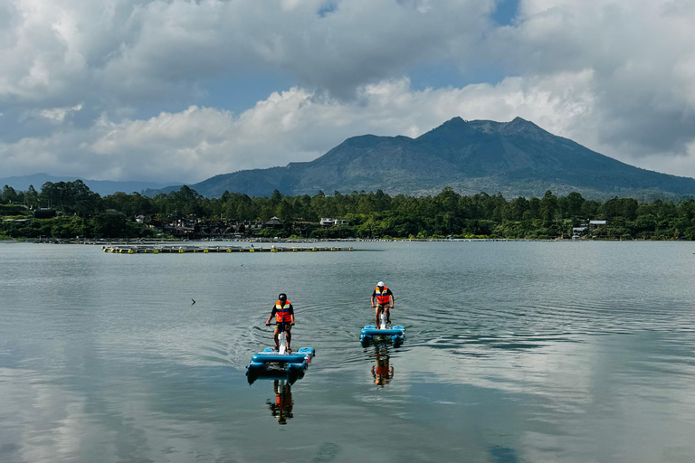 Bali/Mount Batur: Guided Lake Batur Water Bike Experience Guided Water Bike Experience with Meeting Point