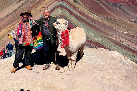 From Cusco: Rainbow Mountain Tour with late departure and lunch From Cusco: Rainbow Mountain Tour with Late Departure and Lunch