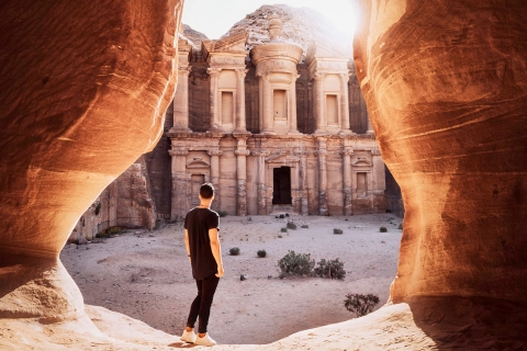Amman : 2 jours à Petra, Wadi Rum et la mer MorteVisite privée avec tente classique