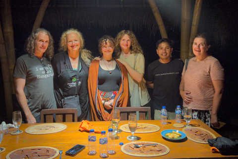 Ubud: Village Firefly Night Tour with Dinner