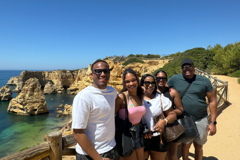 From Lisbon: Private tour to Algarve,Benagil cave & Lagos