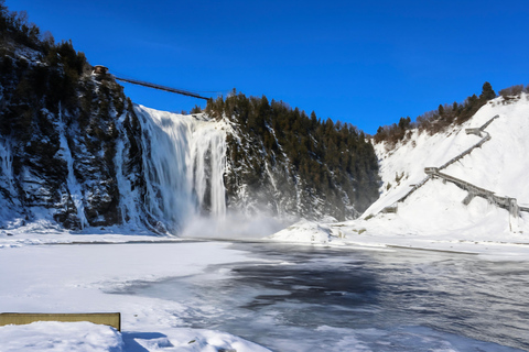 Private 2-hour tour of Montmorency Falls with transportation in a 7-seater SUV