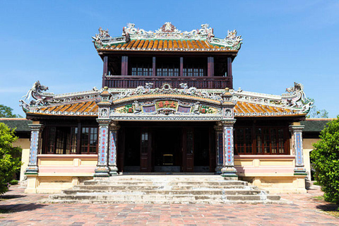 Desde Hue : Tour de la ciudad de un día completo con viaje en barco y almuerzoGrupo pequeño