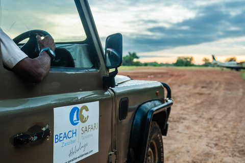 Depuis Zanzibar : Safari de nuit dans le Selous G.R. avec volssafari partagé